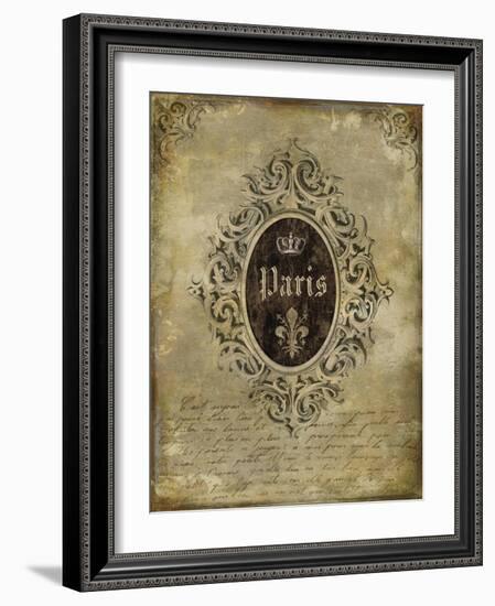 Paris Classique I-Oliver Jeffries-Framed Art Print