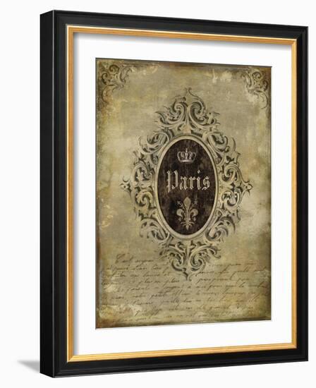 Paris Classique I-Oliver Jeffries-Framed Art Print