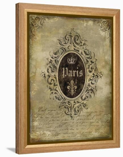 Paris Classique I-Oliver Jeffries-Framed Stretched Canvas