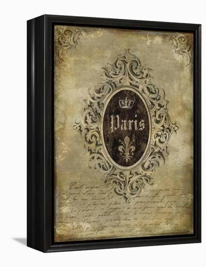 Paris Classique I-Oliver Jeffries-Framed Stretched Canvas