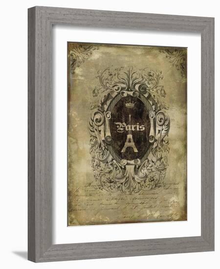 Paris Classique II-Oliver Jeffries-Framed Art Print