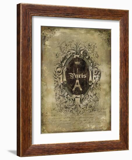 Paris Classique II-Oliver Jeffries-Framed Art Print