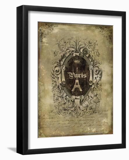 Paris Classique II-Oliver Jeffries-Framed Art Print