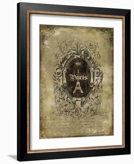 Paris Classique II-Oliver Jeffries-Framed Art Print