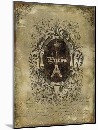 Paris Classique II-Oliver Jeffries-Mounted Art Print