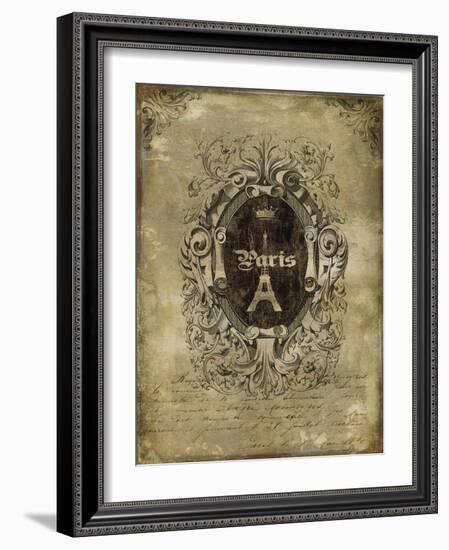 Paris Classique II-Oliver Jeffries-Framed Art Print