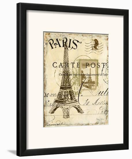Paris Collage I-Gregory Gorham-Framed Art Print