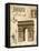 Paris Collage II  - Arc de Triomphe-Gregory Gorham-Framed Stretched Canvas