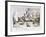 Paris Commune, 1871-null-Framed Giclee Print