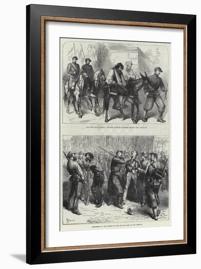 Paris Commune-Frederick Barnard-Framed Giclee Print