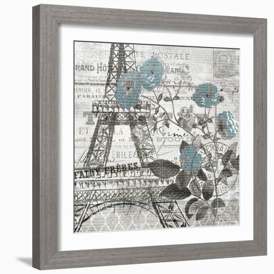 Paris Country 1-Kimberly Allen-Framed Art Print