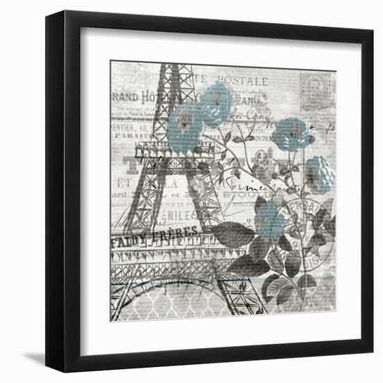 Paris Country 1-Kimberly Allen-Framed Art Print