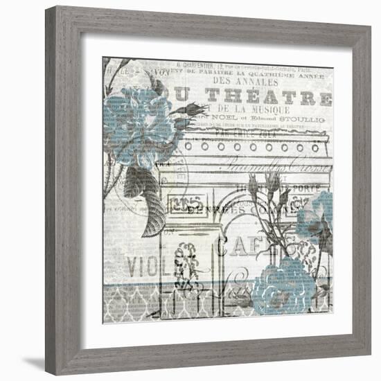 Paris Country 2-Kimberly Allen-Framed Art Print