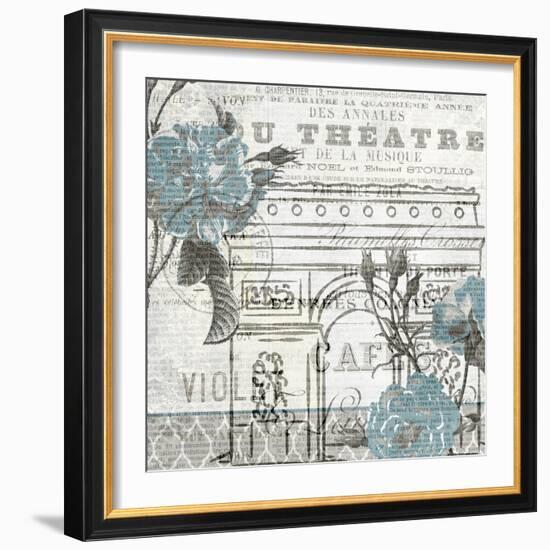 Paris Country 2-Kimberly Allen-Framed Art Print