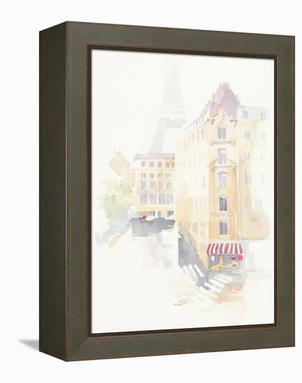 Paris Crosswalk-Avery Tillmon-Framed Stretched Canvas