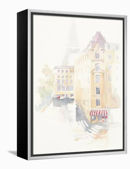 Paris Crosswalk-Avery Tillmon-Framed Stretched Canvas