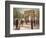 Paris Crowds-Marc Taylor-Framed Art Print