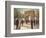 Paris Crowds-Marc Taylor-Framed Art Print