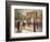 Paris Crowds-Marc Taylor-Framed Art Print