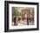 Paris Crowds-Marc Taylor-Framed Art Print