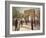 Paris Crowds-Marc Taylor-Framed Art Print