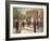 Paris Crowds-Marc Taylor-Framed Art Print