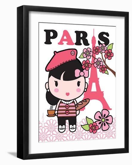 Paris Cutie-Joan Coleman-Framed Art Print