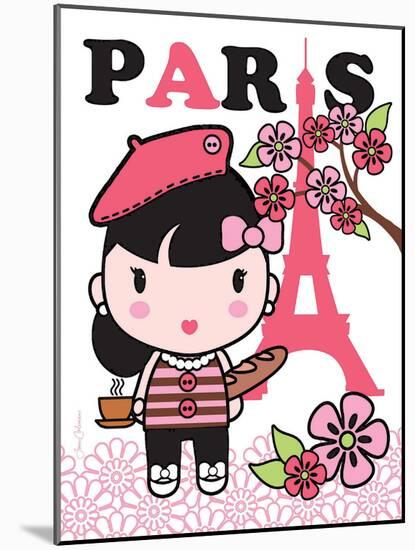 Paris Cutie-Joan Coleman-Mounted Art Print