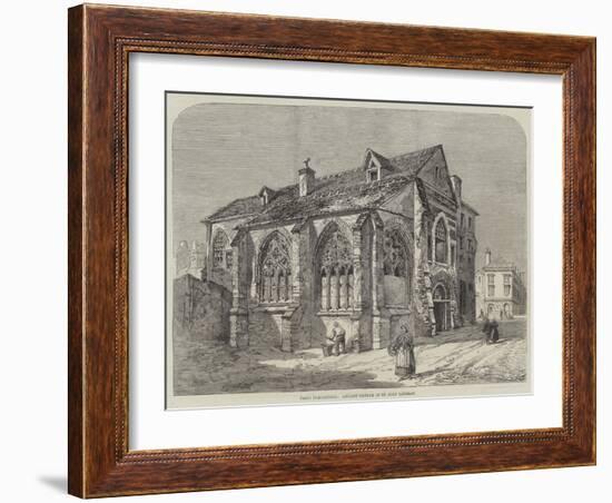 Paris Demolitions, Ancient Church of St John Lateran-Richard Principal Leitch-Framed Giclee Print