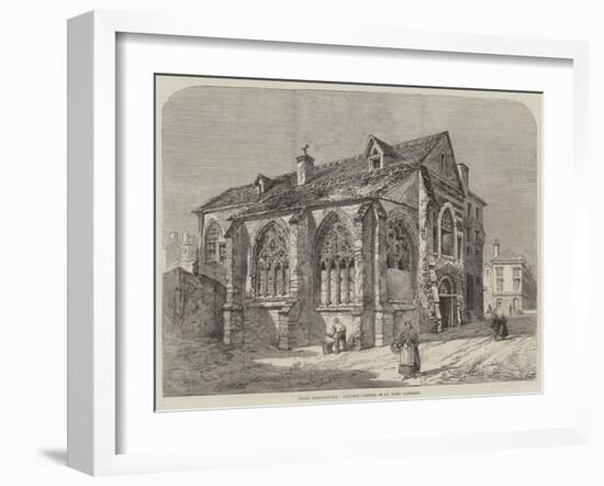 Paris Demolitions, Ancient Church of St John Lateran-Richard Principal Leitch-Framed Giclee Print