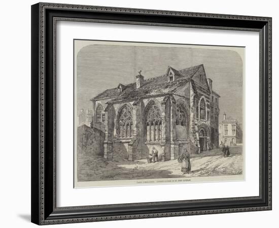 Paris Demolitions, Ancient Church of St John Lateran-Richard Principal Leitch-Framed Giclee Print
