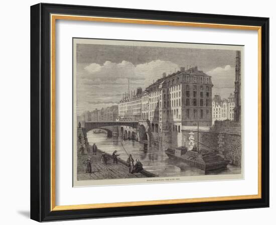 Paris Demolitions, the Hotel Dieu-Felix Thorigny-Framed Giclee Print