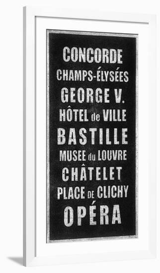 Paris Destination-Barry Goodman-Framed Art Print