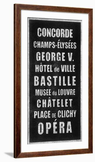 Paris Destination-Barry Goodman-Framed Art Print