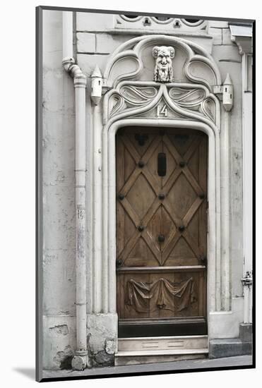 Paris Door-Tracey Telik-Mounted Photographic Print