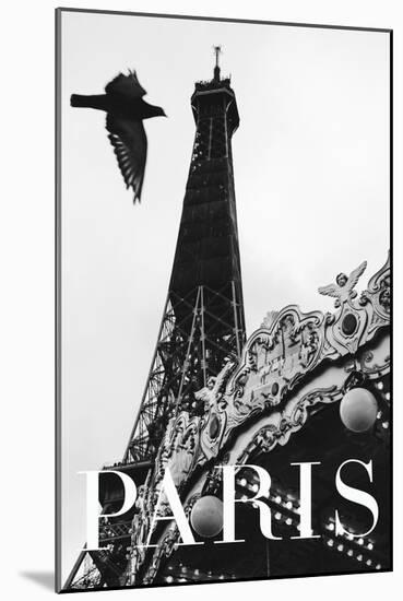 Paris Dove-Rikard Martin-Mounted Giclee Print