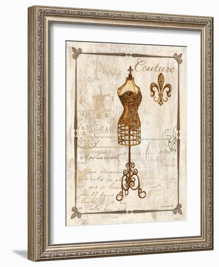 Paris Dress Form-Gregory Gorham-Framed Art Print