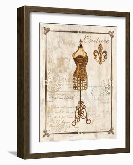 Paris Dress Form-Gregory Gorham-Framed Art Print