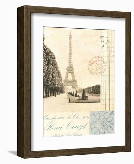 Paris Early Dawn-Cristin Atria-Framed Art Print