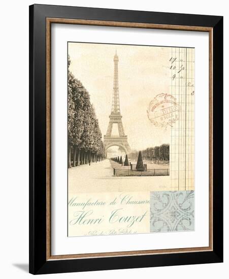 Paris Early Dawn-Cristin Atria-Framed Art Print