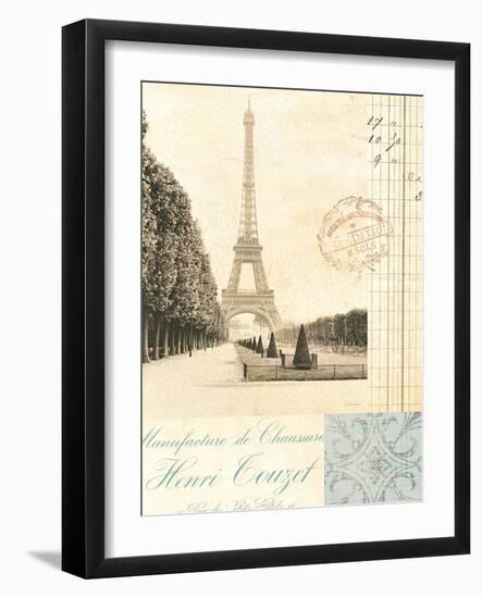 Paris Early Dawn-Cristin Atria-Framed Art Print