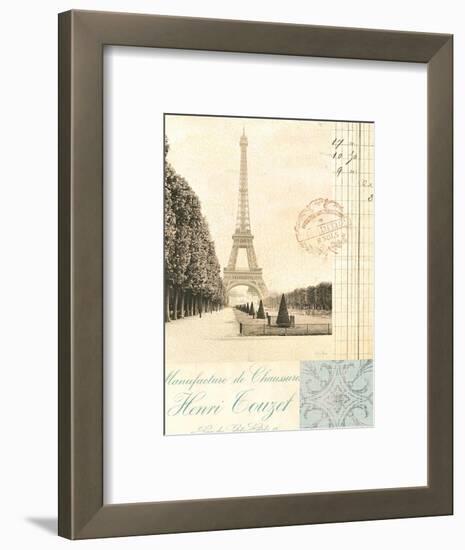 Paris Early Dawn-Cristin Atria-Framed Premium Giclee Print