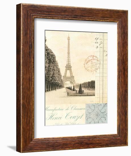 Paris Early Dawn-Cristin Atria-Framed Premium Giclee Print