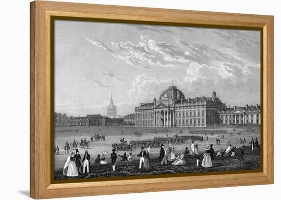 Paris, Ecole Militaire-null-Framed Stretched Canvas