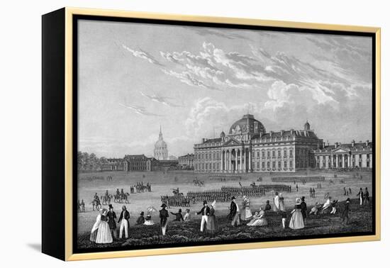 Paris, Ecole Militaire-null-Framed Stretched Canvas