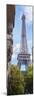 Paris Eiffel tower vertical Panoramic-Philippe Manguin-Mounted Photographic Print