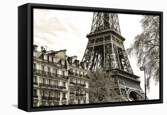 Paris - Eiffel Tower-Philippe Hugonnard-Framed Premier Image Canvas