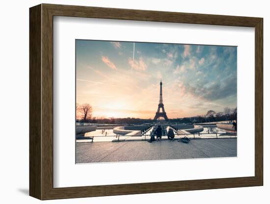 Paris Eiffel Tower-beboy-Framed Photographic Print