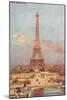 Paris - Eiffel Tower-null-Mounted Art Print