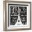 Paris Eiffel-Jace Grey-Framed Art Print